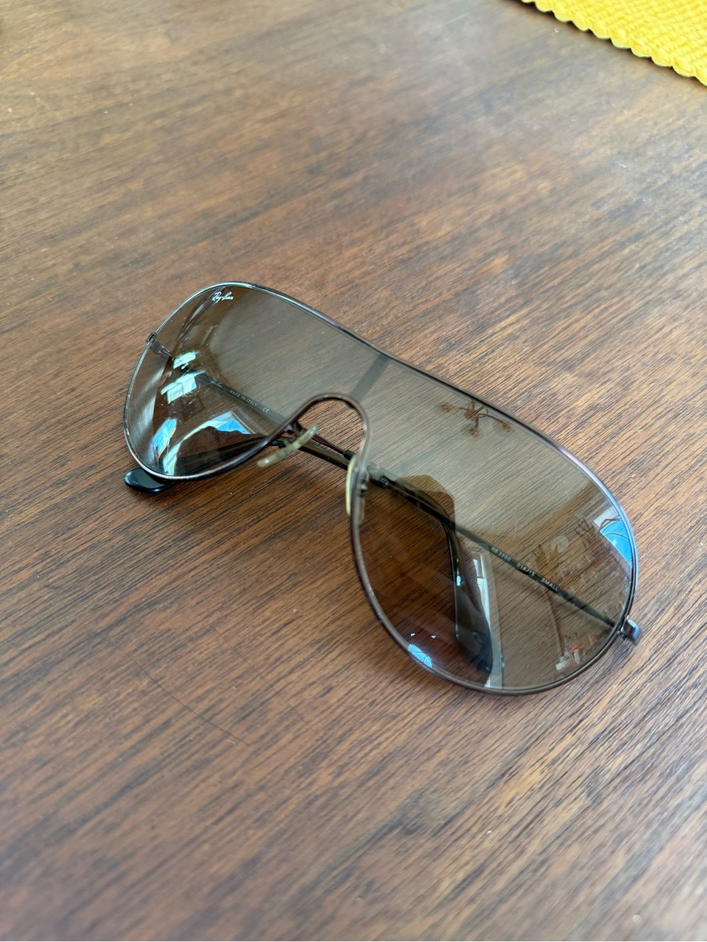 Ray-Ban Aviator Sunglasses — Brown Lenses with Brown Metallic frame